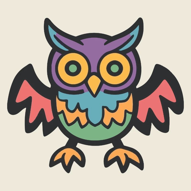Owl Halloween Zombie
