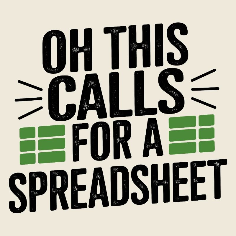 Oh that needs a table