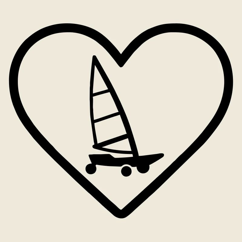 Cuore Carro A Vela – Passione Vento