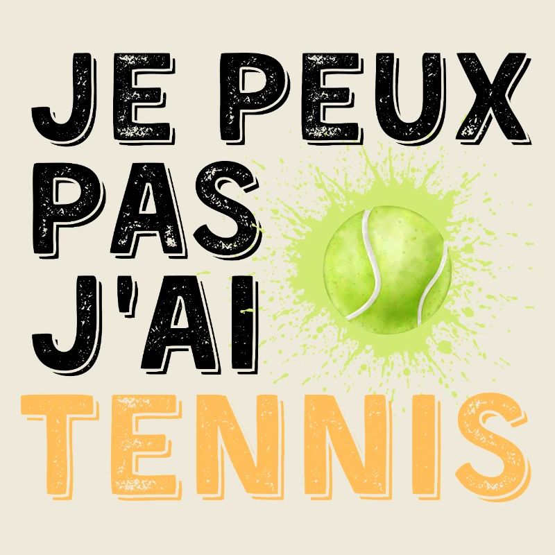 Graphic Original I Can't I Tennis