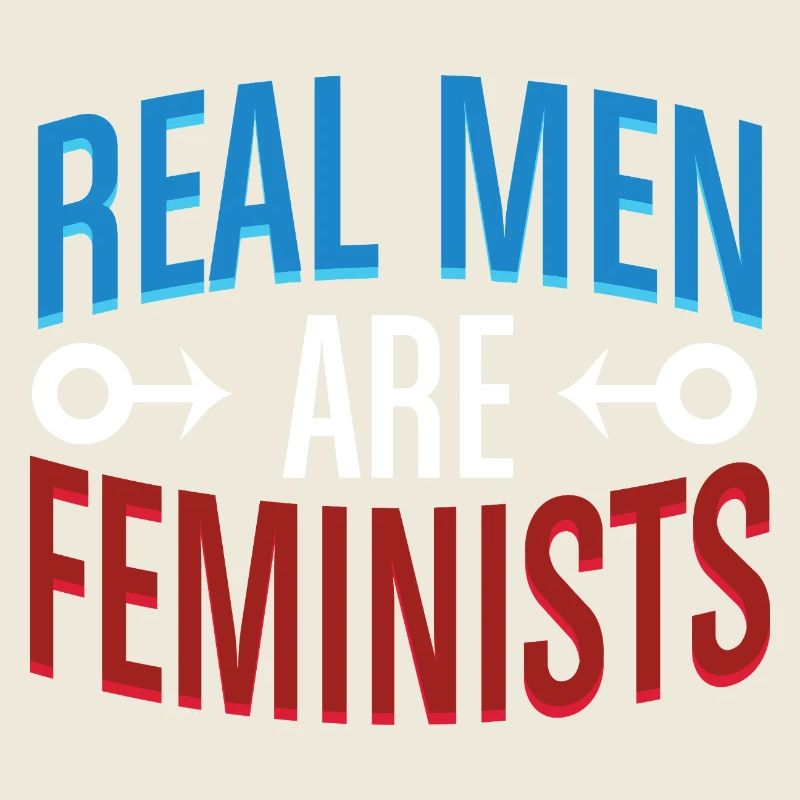 Real Men Are Feminists Equality Statement Tee