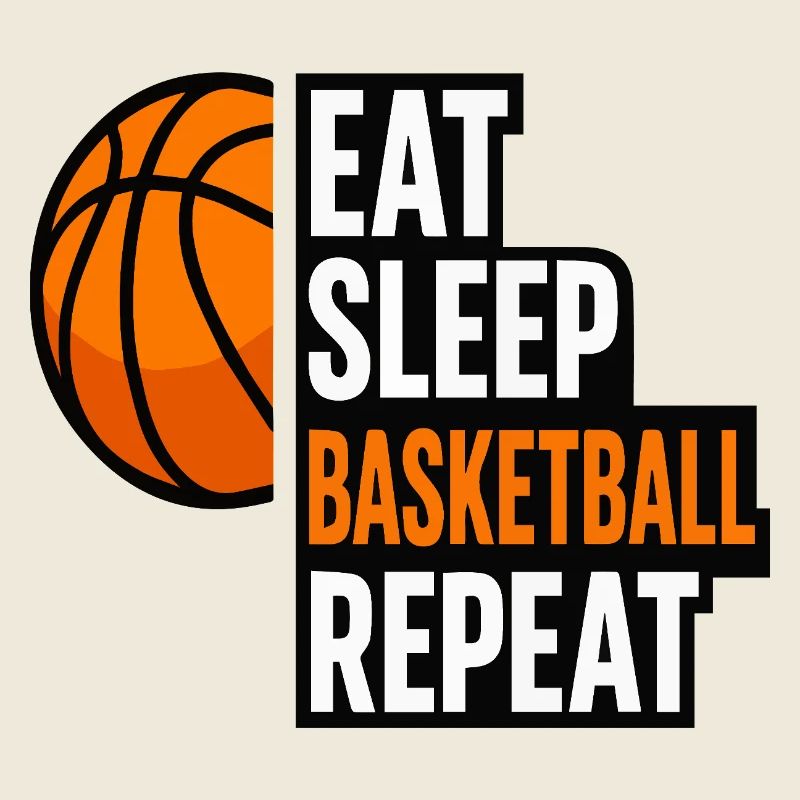 Eat Sleep Basketball Repeat Quote
