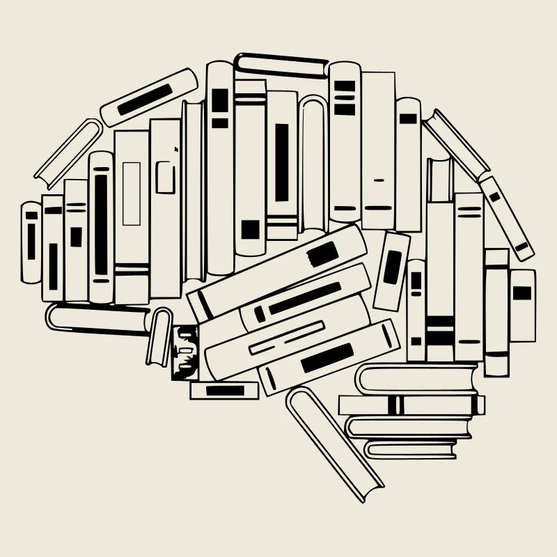 Brain from Books Knowledge