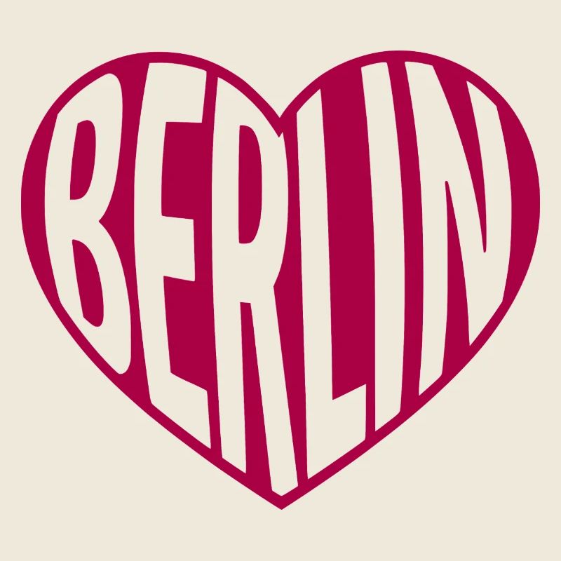 Typographie du cœur de Berlin