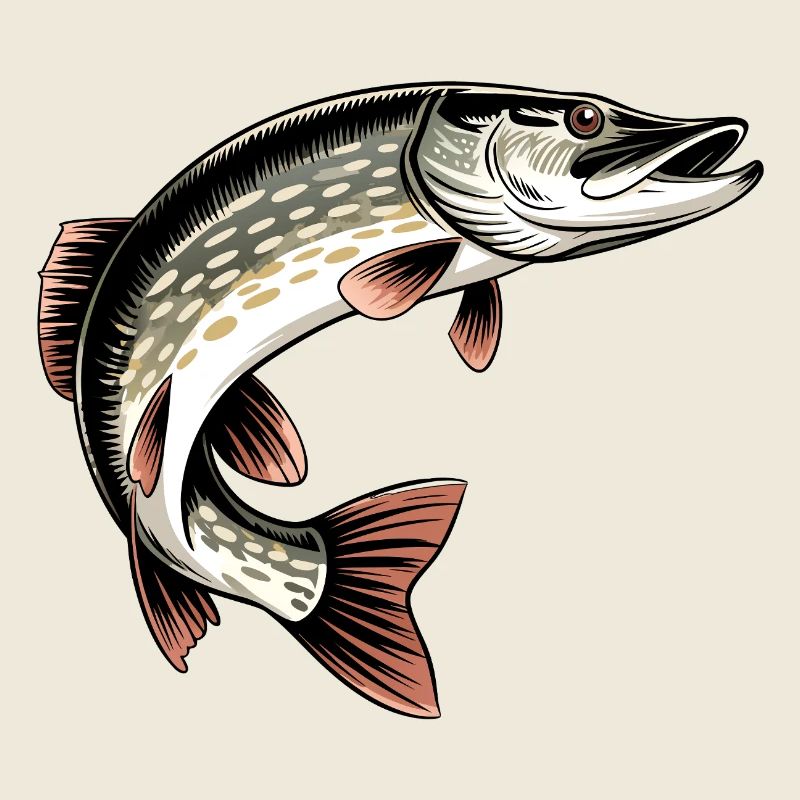 Brochet prédateur