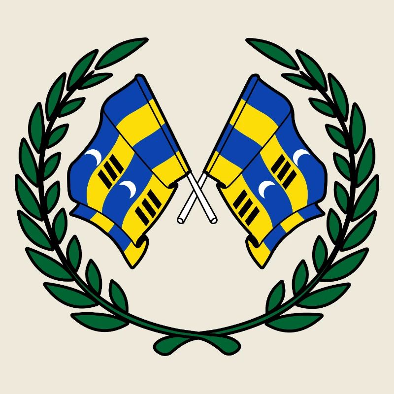 Ameland Laurel Flags – Island Pride