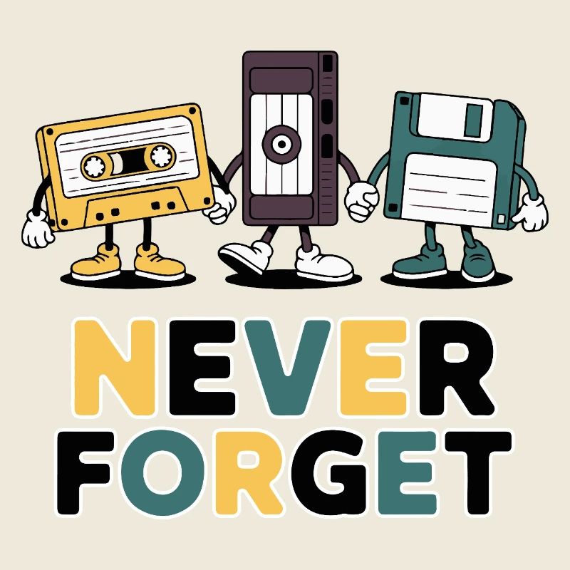 Ne jamais oublier la nostalgie sur cassette