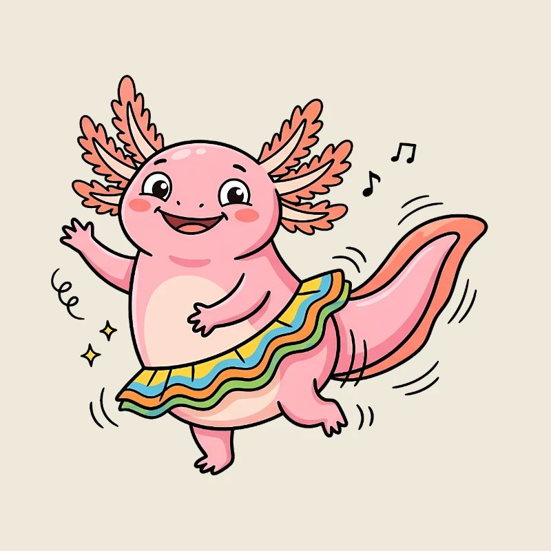 Dancing Queen Axolotl