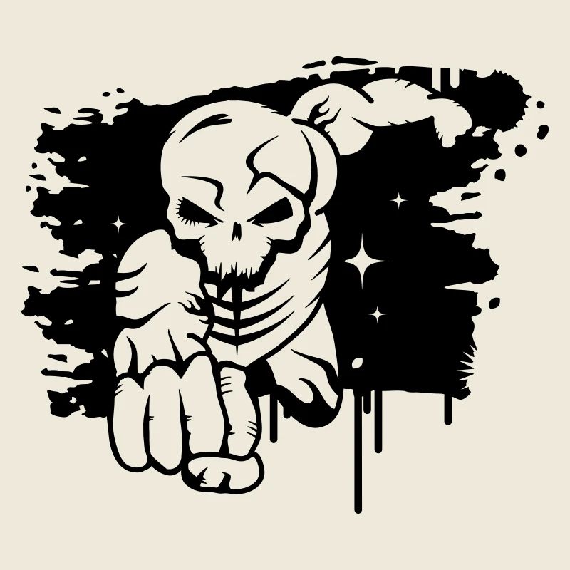 Ein toter Superheld Graffiti