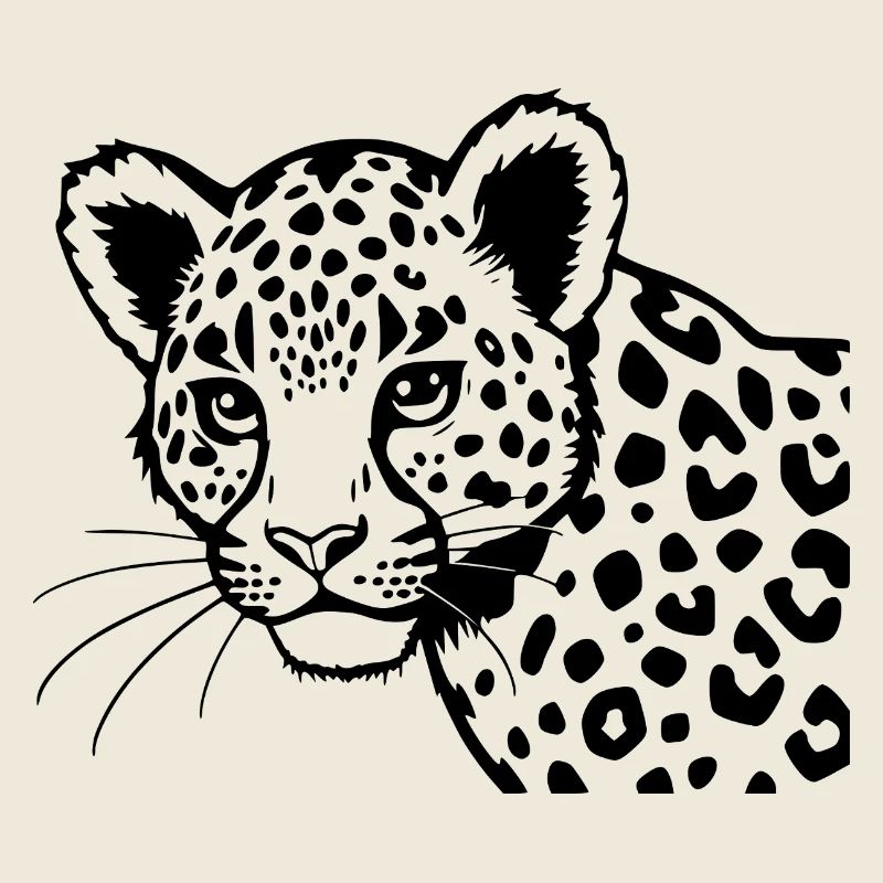 Leopard Black Gift Christmas