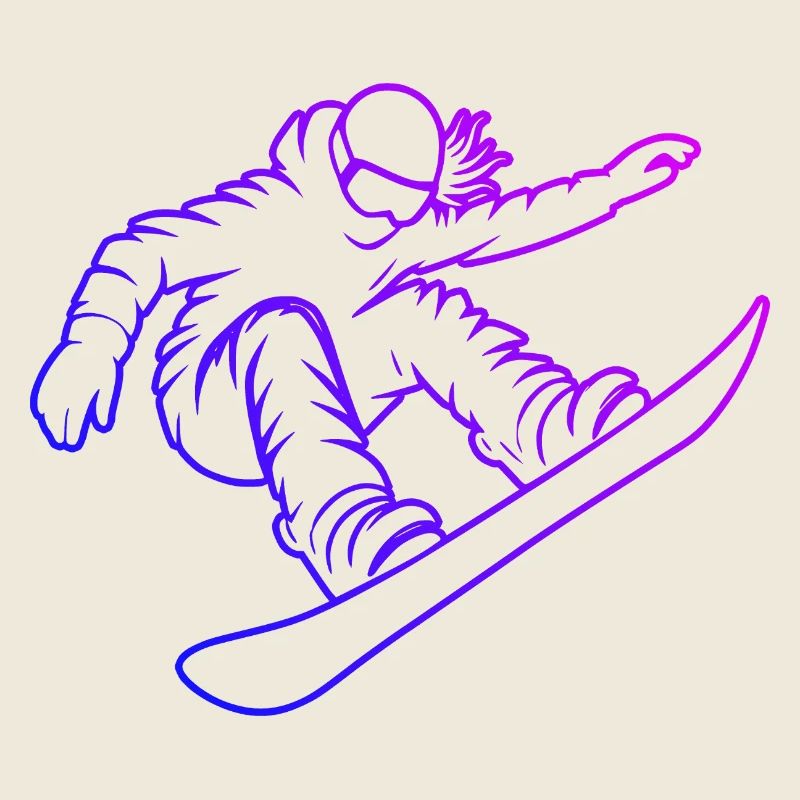 Conception compacte de snowboard pour snowboard