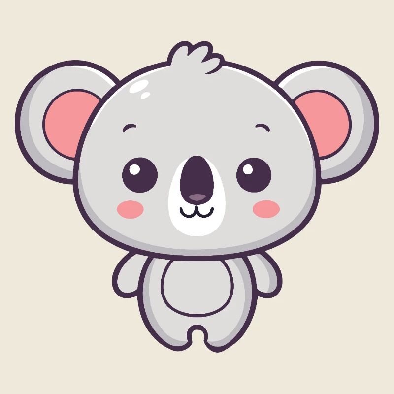 Koala Soft Pastel Drawing