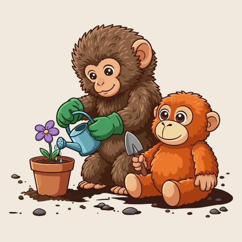 the monkey punch - Monkey Gardening