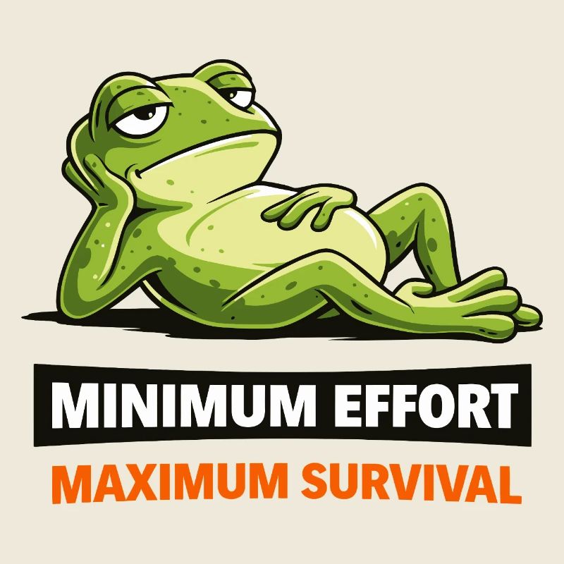 Frog Chill: Minimum Effort