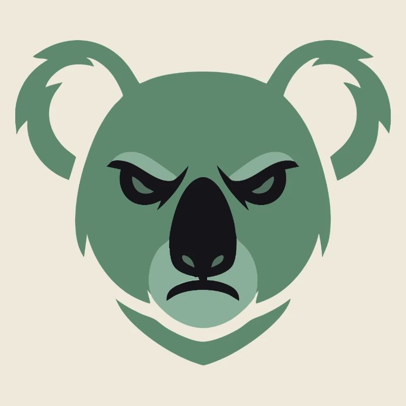 Wütender Koala
