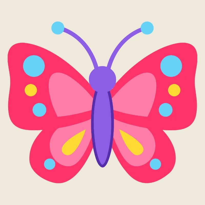 Rêve de papillon coloré