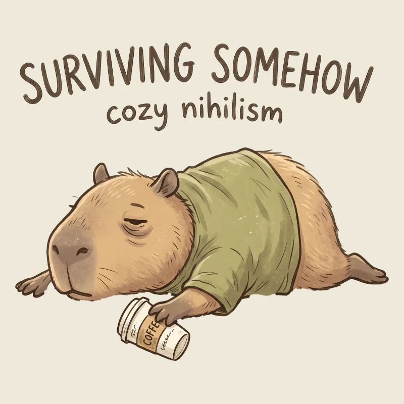 Nihilisme câlin Capybara
