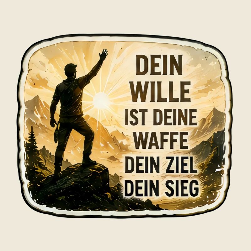 Dein Wille ist deine Waffe