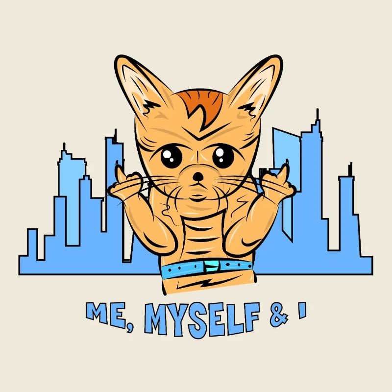 Chat urbain : moi, moi-même et moi