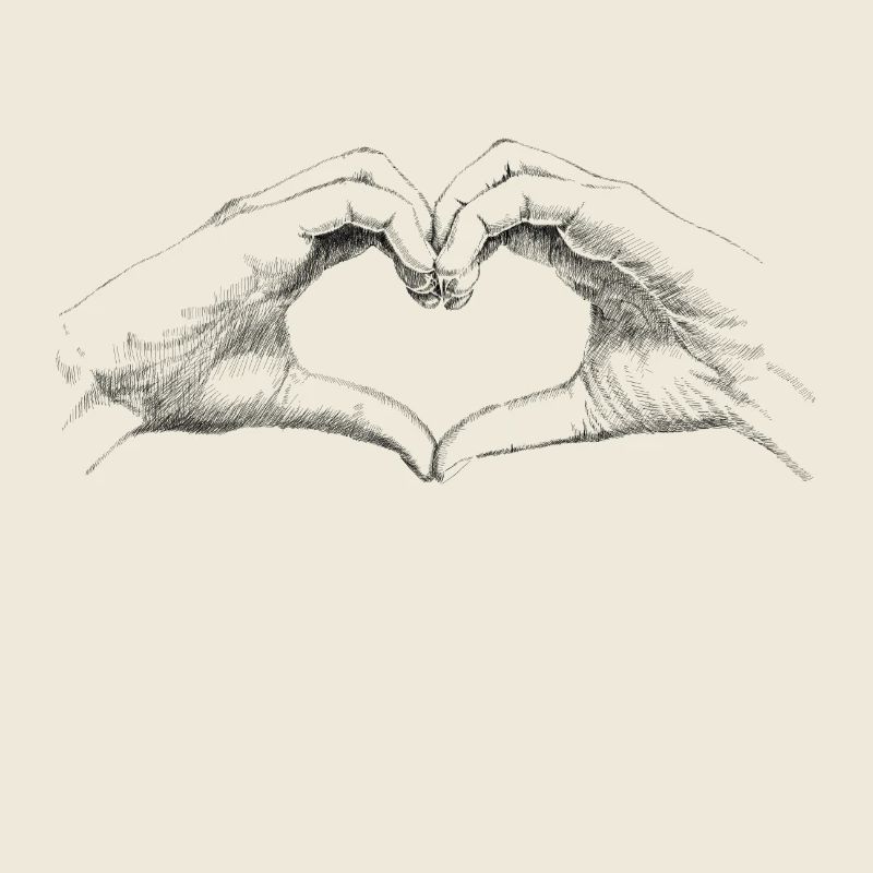Hands heart