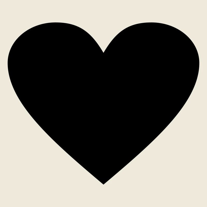 Schwarzes Herz Awesomeelement