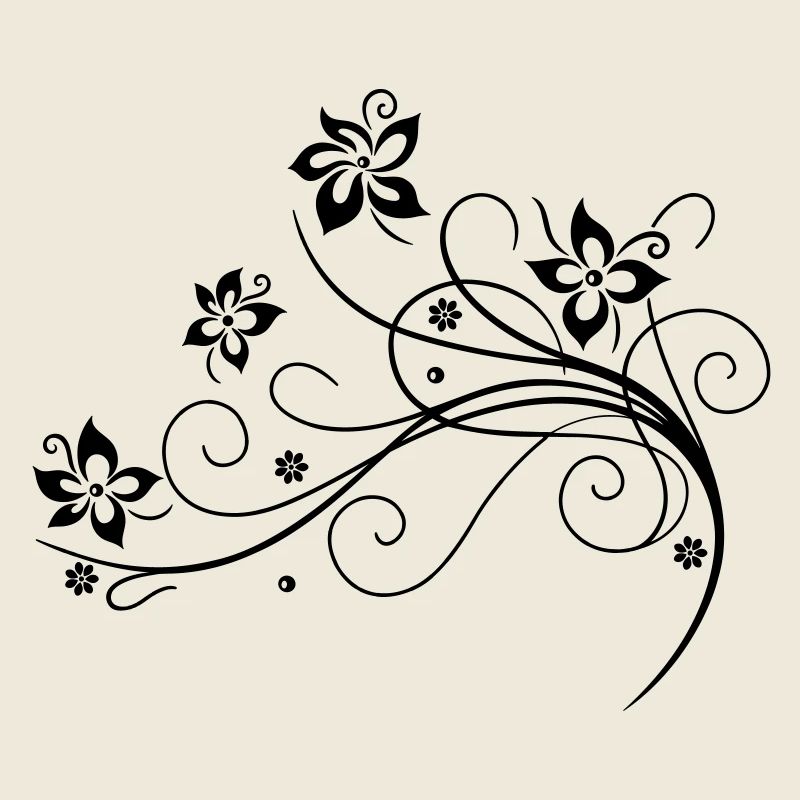 Blumenranke, fleur, fleurs