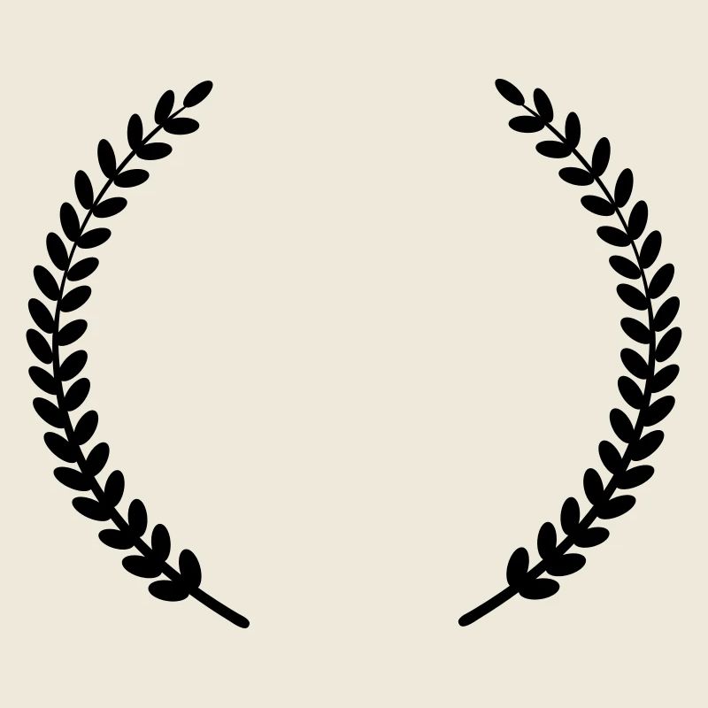 Winner wreath laurel wreath around