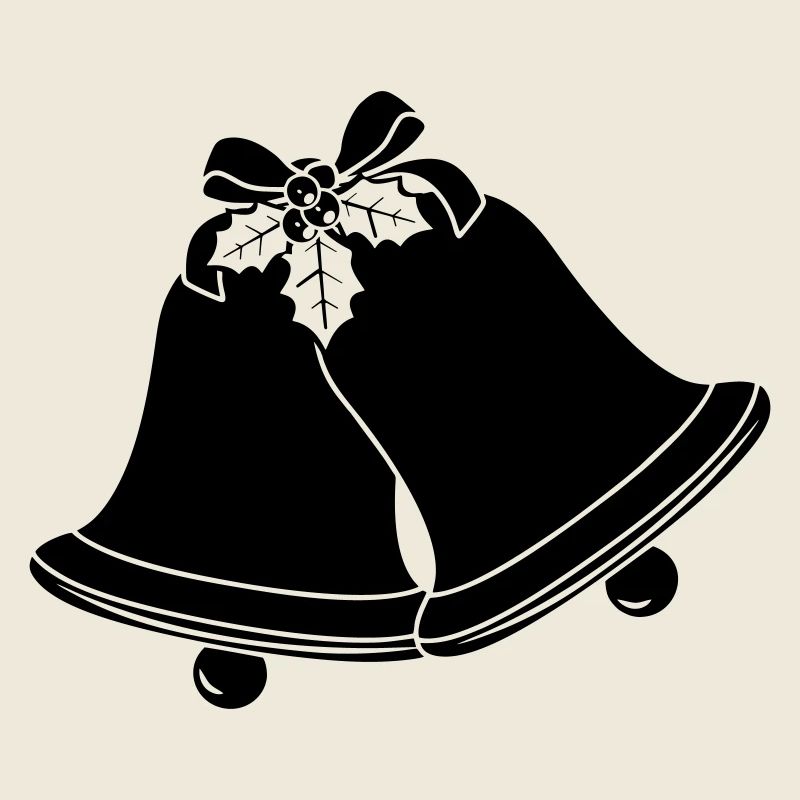 Church bells shadow image