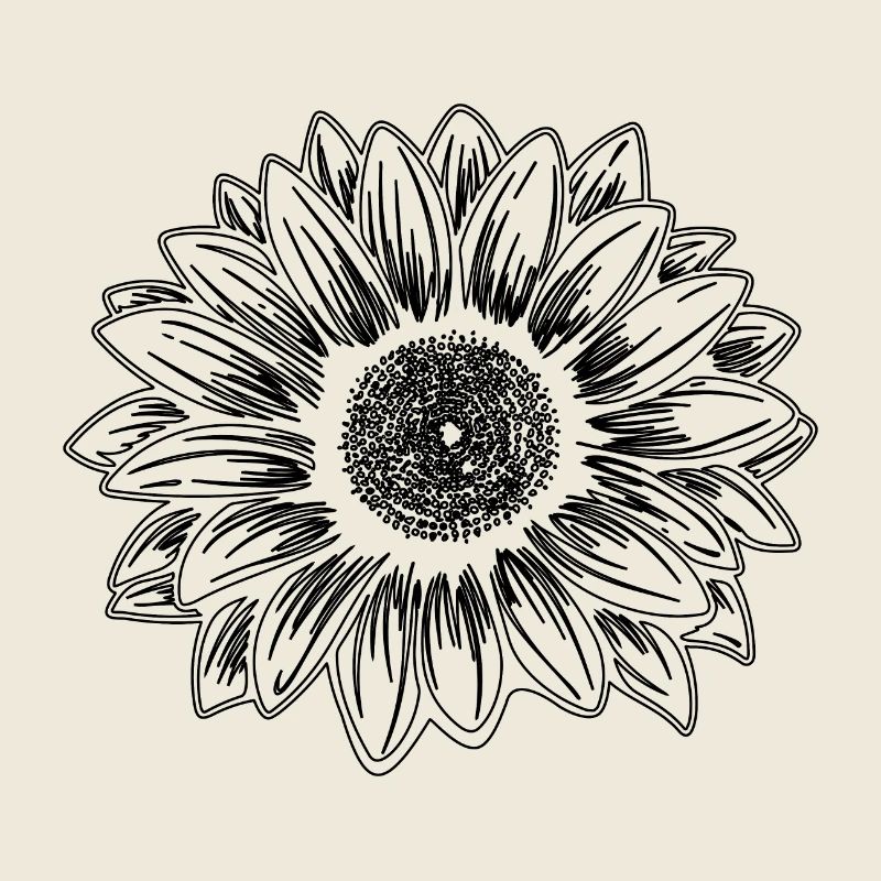 Conception de tournesol