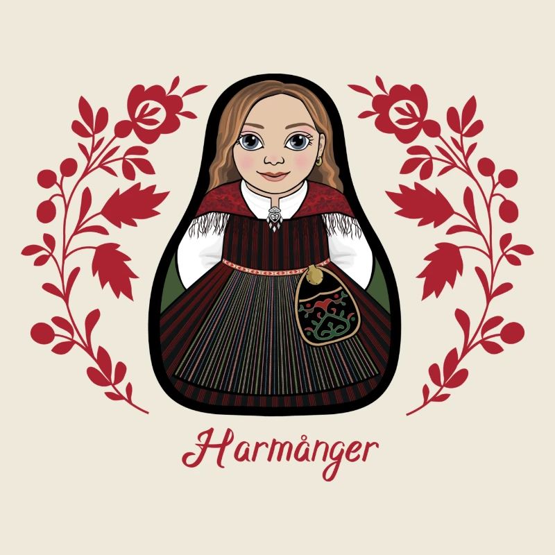 Harmångerstinta avec des fleurs