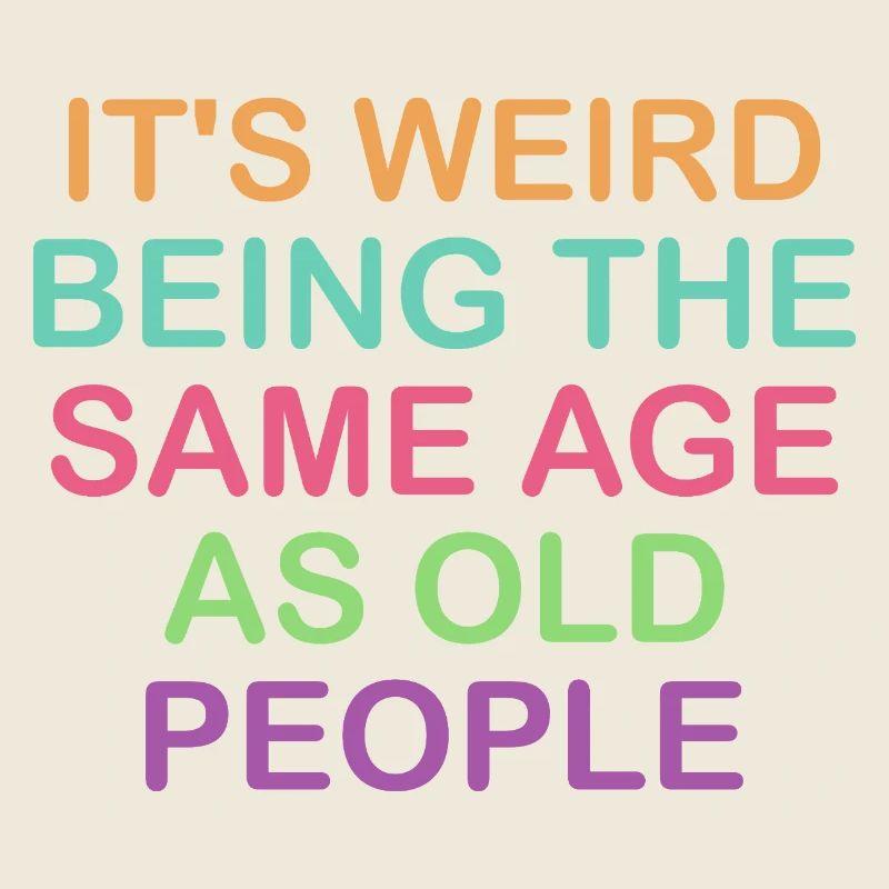 Conception humoristique de comparaison d’âge