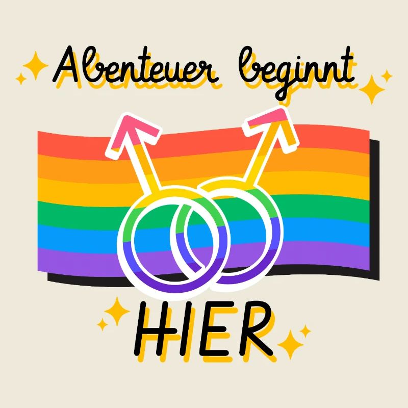 Networked Pride gender symbols