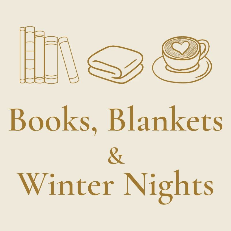 Bücher, Decken & Winternächte – Gemütliche Atmosphäre