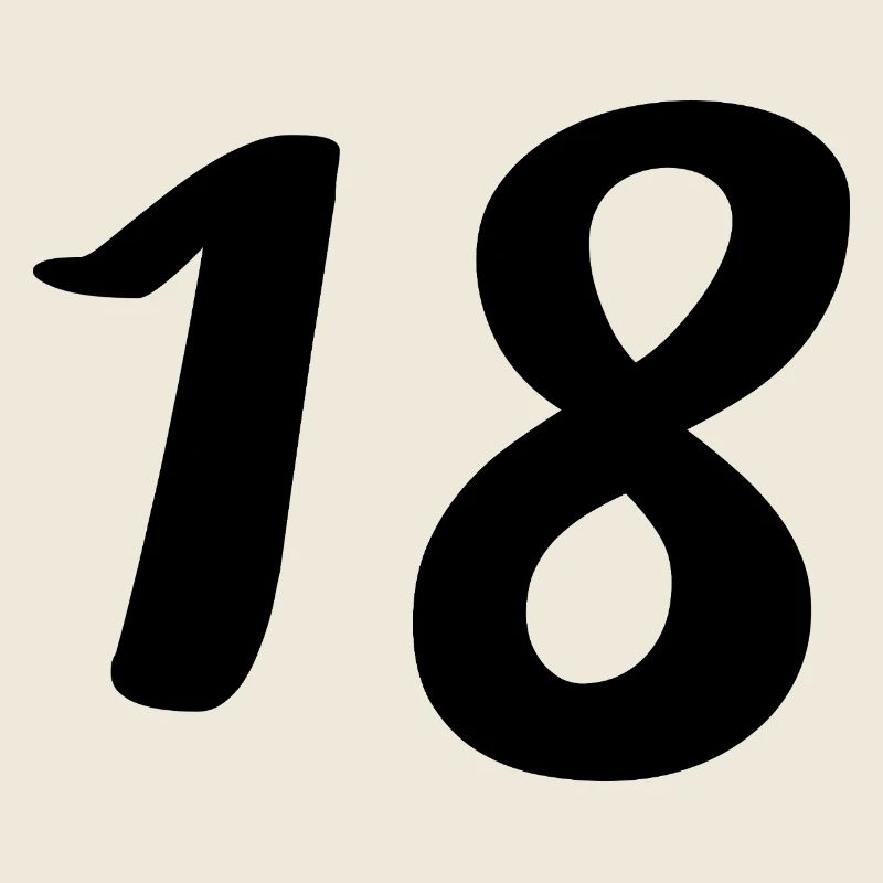 18. 18 ANS. 18e ANNIVERSAIRE. ANNIVERSAIRE 18 ANS.