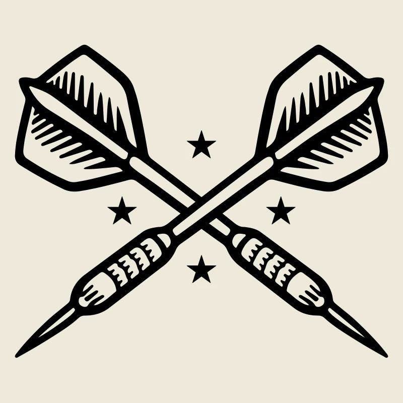 Icône de fléchettes