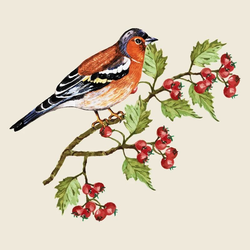 Oiseau coloré