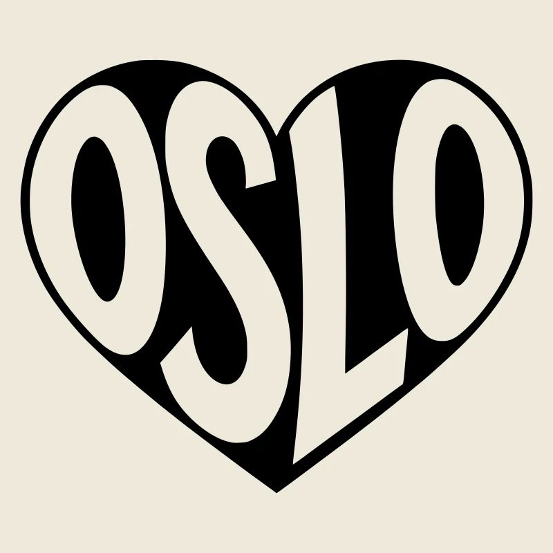 Oslo, Norway in the heart