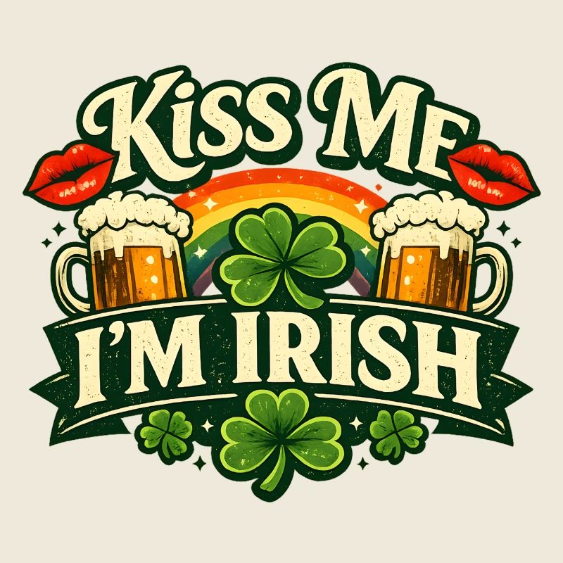 Küss mich, ich bin Irish St. Patrick's Design
