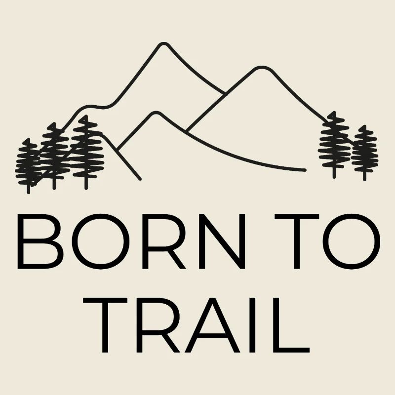 Born to Trail - Trailrunning Design 
