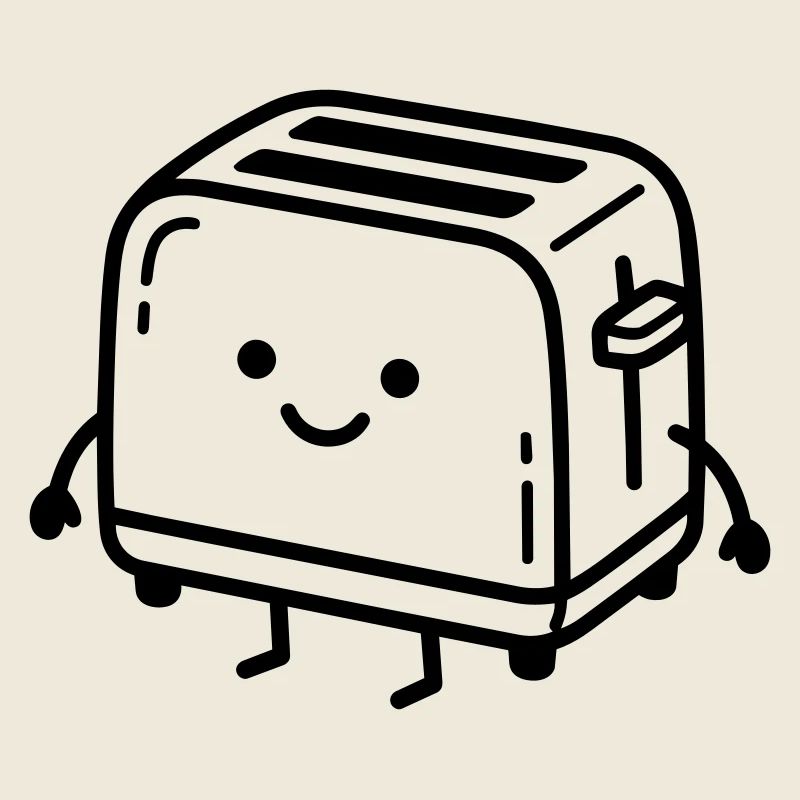 Grille-pain Kawaii