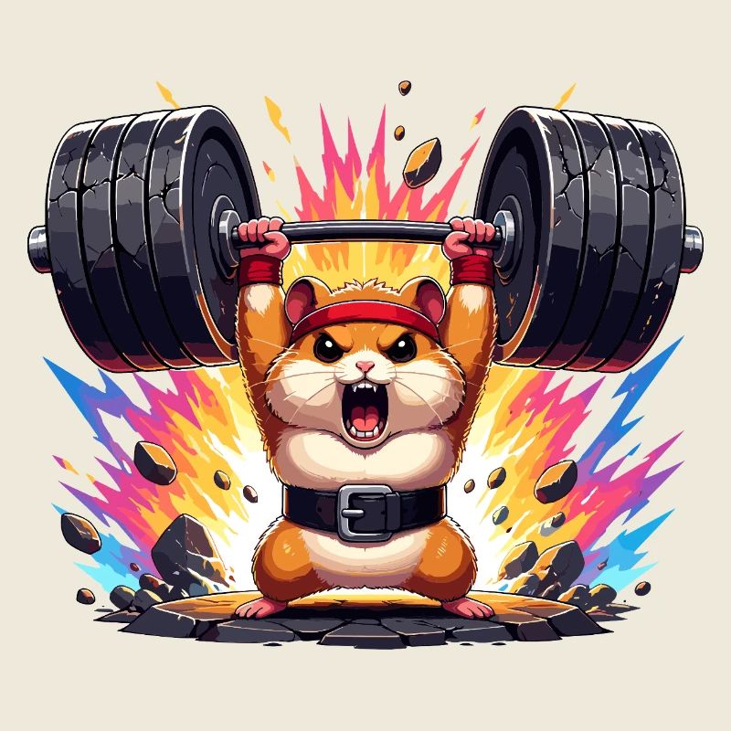 Strength hamster in strength training
