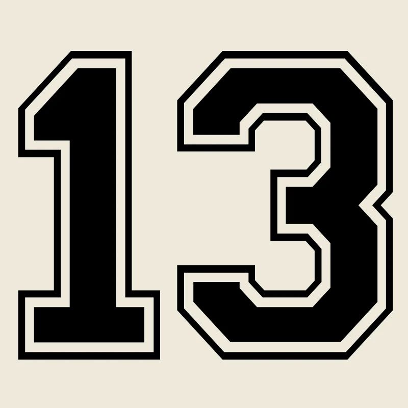 13