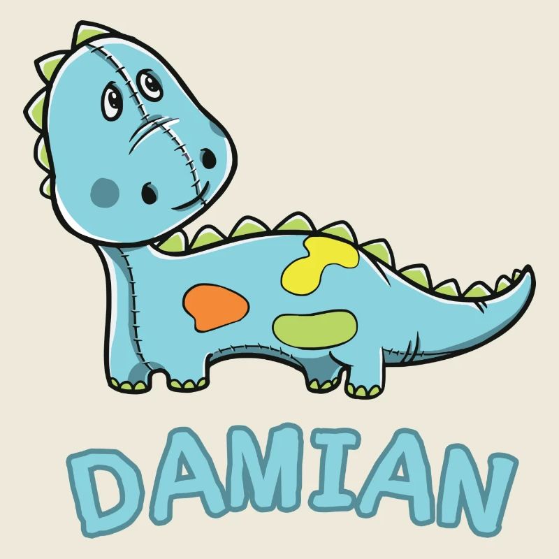 Dinosaur funny child damian birthday gift