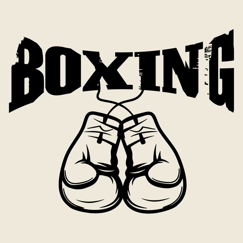 Boxe - Motif de boxe pour le Druc individuel