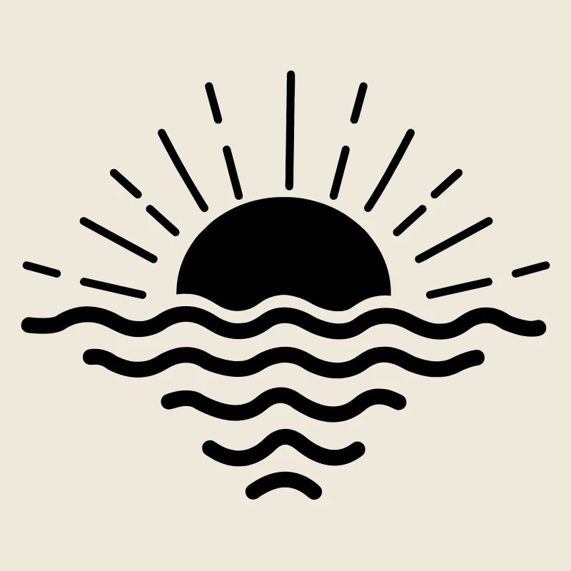 Coucher de soleil mer