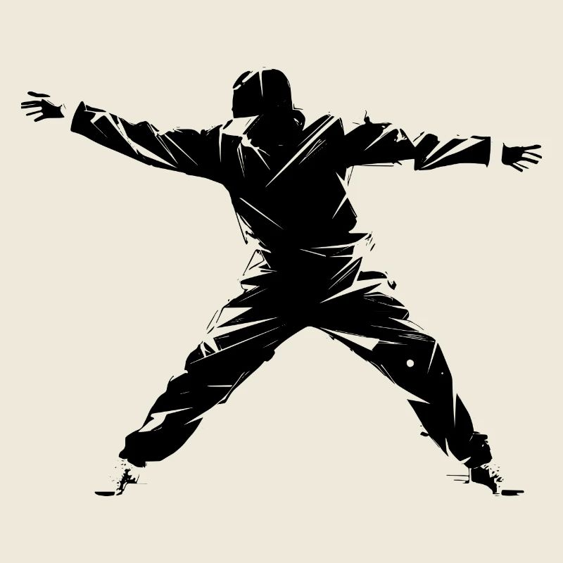 Dessin de breakdance