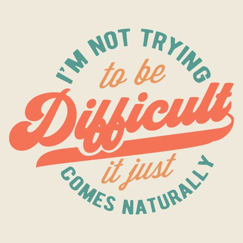 Natural Humorous Text Design