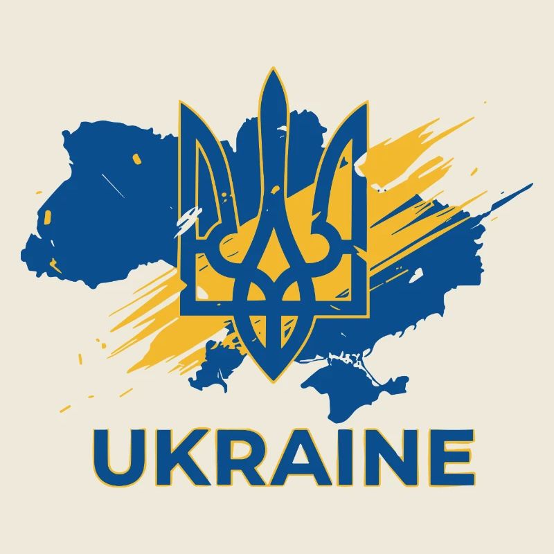 Impression du logo Trident Wave Ukraine