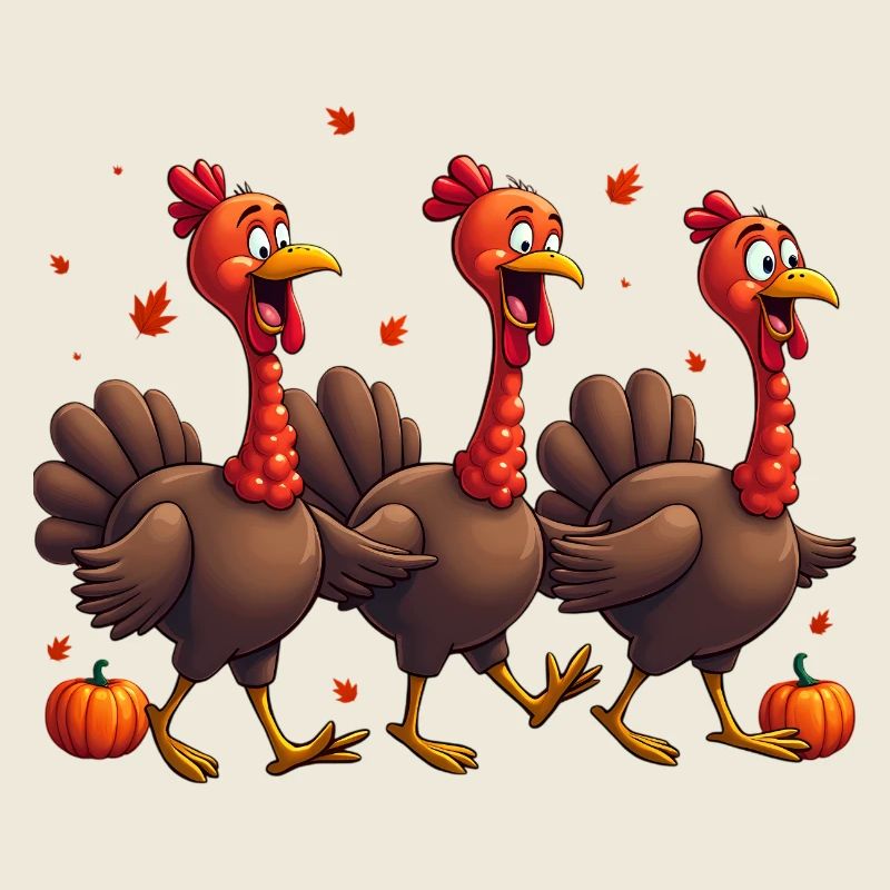 Bébé dinde de Thanksgiving