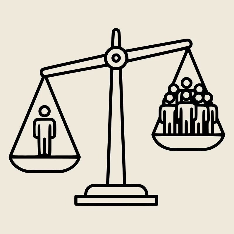 Libra Justice Concept